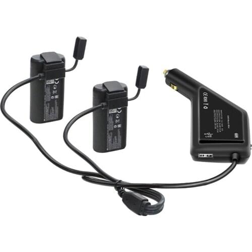 2 in 1 Battery Car Charger Remote Controller USB Charging Dock for DJI Mavic Mini Drone