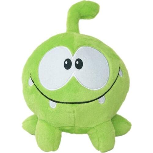 20cm Hot Game Cartoon Cut The Rope Om Nom Frog Stuffed Animal Plush Toys Kids Toys Children Collection Gift