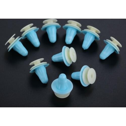 50Pcs Universal Auto Fasteners Clip 9.2mm Car Door Interior Male Female Matching Fixed Plastic Clip For V W Honda Toyota
