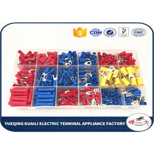 520pcs Assorted Insulated Crimp Terminals Electrical Wire Connector Spade Set connector terminals