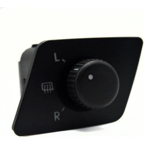 Free shipping!New Hight quality adjust knob side mirror Switch for VW polo 9N 9N3 6Q1 959 565H/6Q1959565H 10pins