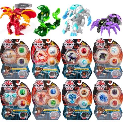 Bakugan Battle Planet New Style HYDRANOID TURTONIUM PANDOXN GOREENE NILLIOUS Deformable Battle Toys Action Figure Boy Gifts