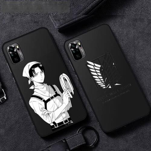 Attack On Titan Phone Case For Xiaomi Mi Redmi Note 8T 9T 9S 9A 10 7 8 9 Lite pro
