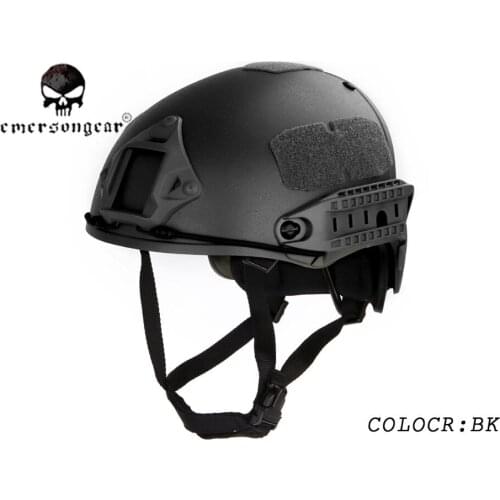 Emersongear CP Style AF Helmet Airsoft Combat Helmet EM9224 Black