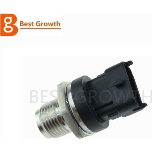 0281002907 Hot Sale Common Fuel Rail Pressure Sensor In Stock For Renault Mercedes VW Chevrolet Free Shipping