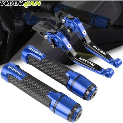 For BMW R1200R R 1200R R 1200 R 2015 2016 2017 2018 Motorcycle Adjustable Brake Clutch Levers Handlebar Grip Handle Hand Grips