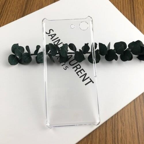 For Sony Xperia Ace II 2 SO-41B 5.5" Glossy Snap Phone Case Crystal Invisible Hard PC Cover Clear Protect Back Shell