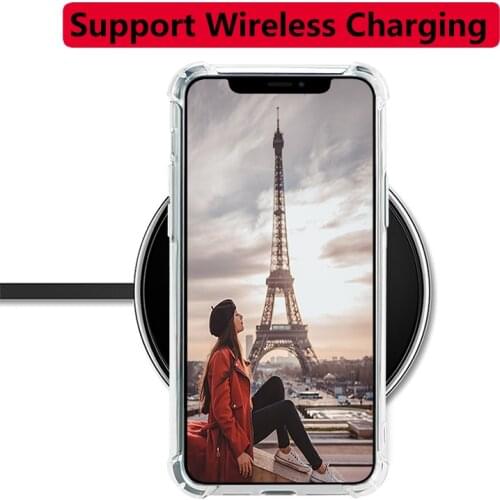 Casing OnePlus 6 6T 7 7T 8 Pro Nord Transparent Shockproof Anti-knock TPU Phone Case Cover