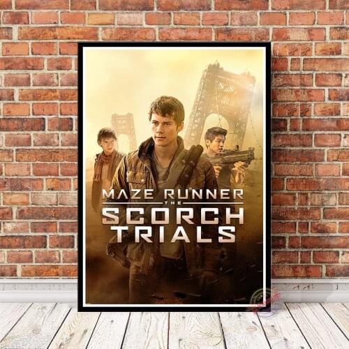 The Maze Runner Poster Canvas Pictures Wall Art HD Print For Living Room Painting Gift