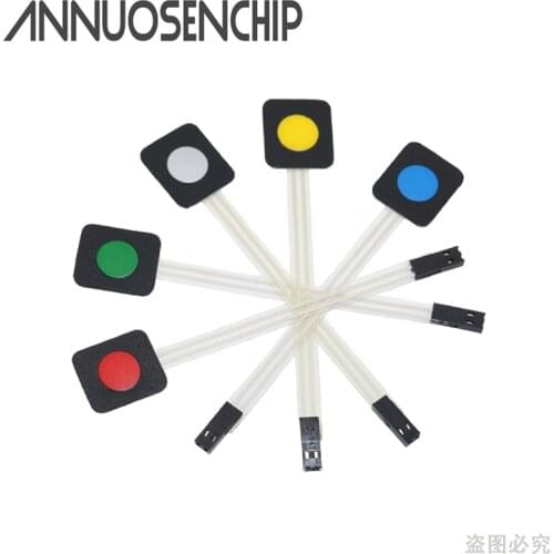 5 pcs Membrane Switch 1 key single key Matrix Keypad Switch keyboard Control Panel One key For Arduino Matrix Keyboard Board