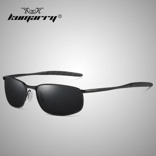 KUMARRY Polarized Sunglasses Men Luxury Brand Designer Small Frame Drivers Goggle Sun Glasses oculos High Quality UV400 KTM010