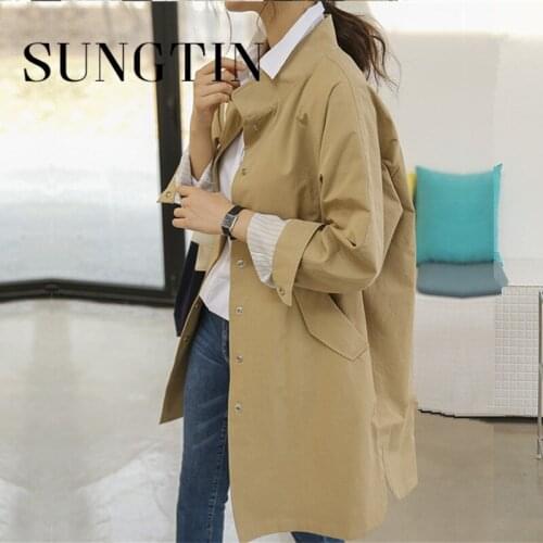 Sungtin Women's Classic Trench Coats