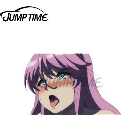 Jump Time 13 x 5.9cm For Freia Kaifuku Jutsushino Yarinaoshi Redoof Healer Peeker Car Stickers Repair Decal Graffiti Decoration