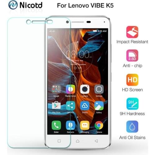 2.5d 9H Tempered Glass for Lenovo A1000 a2010 s5 K5 p1 p2 K900 Protective Film Explosion-proof Screen Protector