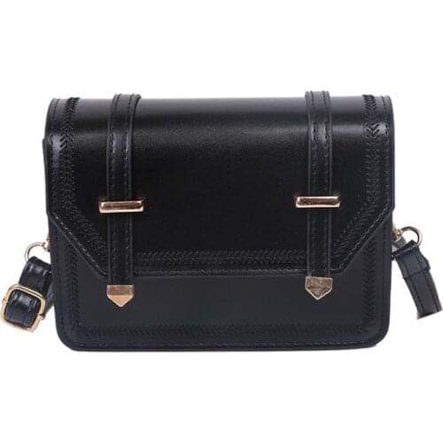 Womens Small Crossbody Bag Lightweight PU Leather Shoulder Bag Flap Handbag Messenger purse phone storage pouch clutch