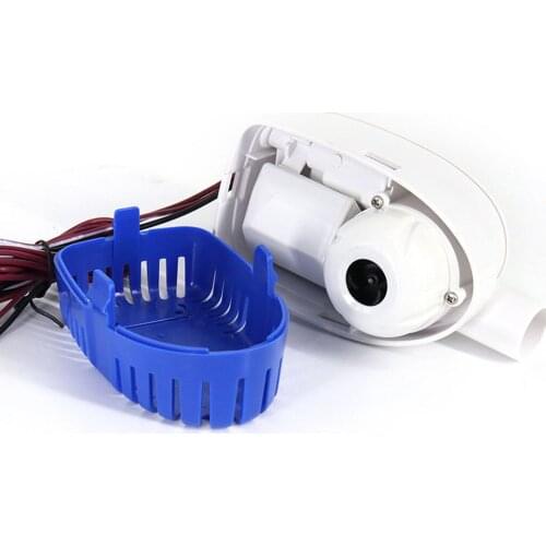 2pcs 24V 1100GPH Boat Submersible Marine Automatic Submersible Bilge Water Pump