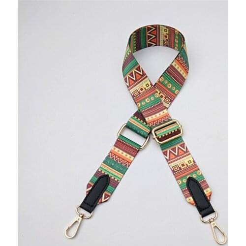 Accessories for Women Rainbow Adjustable Shoulder Hanger Handbag Straps Decorative Handle strap bag Colored Belt Bags Strap
