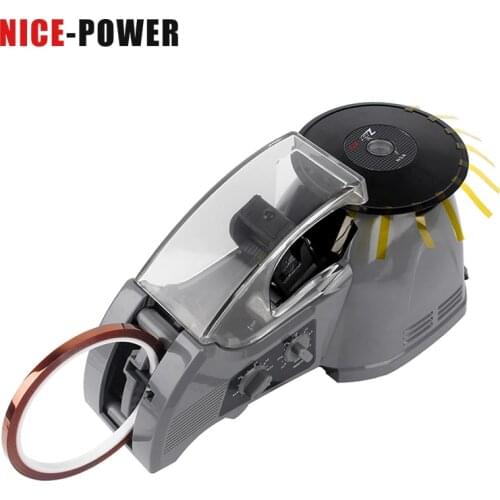 ZCUT-870 Tape Sealing Packer Machine Automatic Packing Dispenser Three Intelligent working modes Tape Adhesive Cutting Cutter Ma