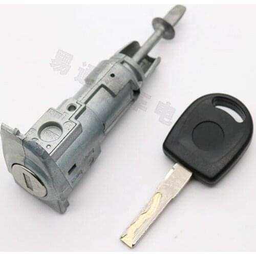 DAKATU Auto Left Door lock cylinder for Skoda Superb Octiva Centrol lock cylinder Auto Replacement Locksmith tool
