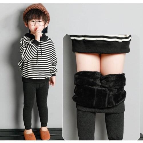 Free Shipping Autumn Winter Children Warm Pants Elastic Top Boy Long Johns Kids Warm Underwear Students Thermal Leggings