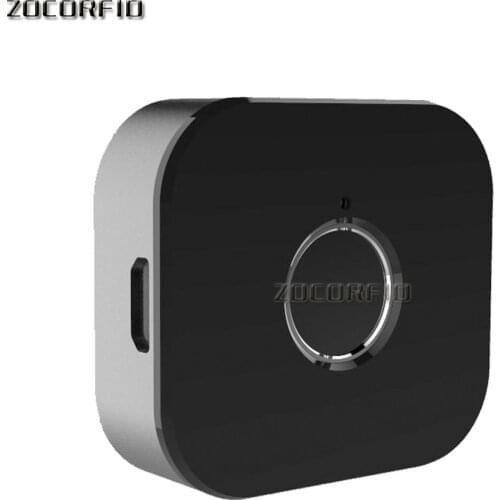 Black security keyless USB rechargeable door lock fingerprint smart lock quick unlock for drawer cabinet