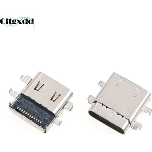 Cltgxdd 1PCS Micro USB Type C Jack Typc-C USB C Charging Prot Female Socket Connector For Chuwi hi10 Pro