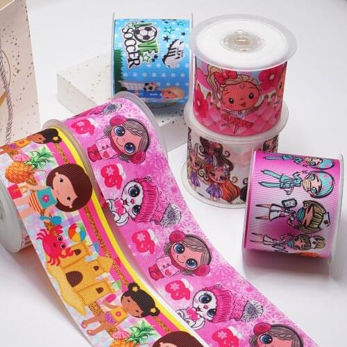 DIY Cartoon Fairy Printed Grosgrain Ribbon For Craft Supplies Sewing Accessories 5 Yards, Planar Resins Mold 10 Pieces. 46468