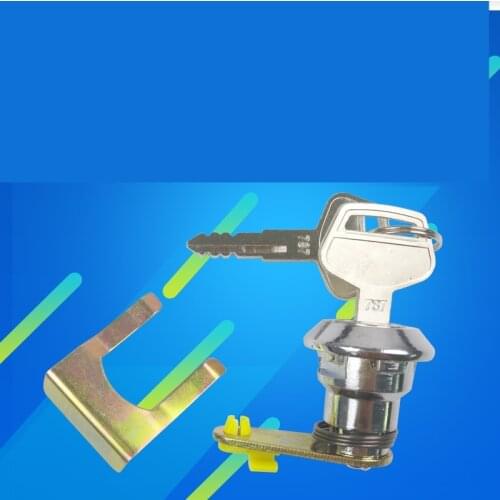 For Kobelco SK Hyundai Hitachi ZX Sumitomo Komatsu PC Excavator Cab door catch lock cylinder Exhaust Valve Excavator Accessories