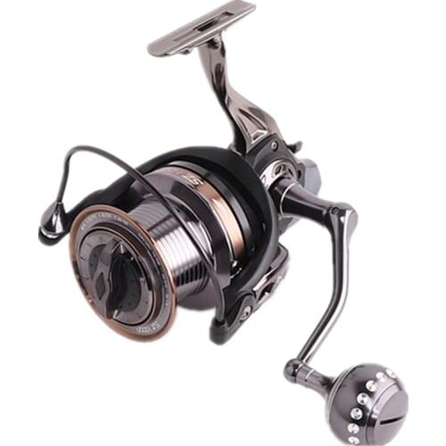 10000s 12000s 4.0 :1 Spinning Reel Carretilha De Pesca Distant Wedkarstwo Vessel for Saltwater Trolling Reel Rock Angeln Wheel