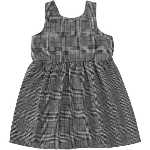 Summer Children Kids Girls Sleeveless Dress Sundress Cotton Kids Clothes