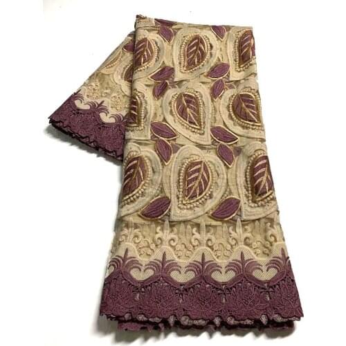 Best selling Emerald african cord lace 2021 High quality french lace fabric African lace fabric for nigerian lace 02