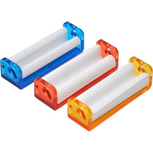 70 mm High quality New 1pc Mini Manual acrylic Tobacco Rolling Machine Tobacco Roller Cigarette Maker For Paper