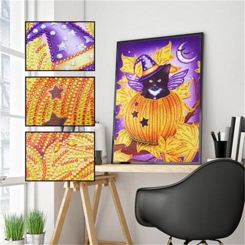 DIY diamond painting cartoon animal 5D special diamond embroidery painting combination decoration