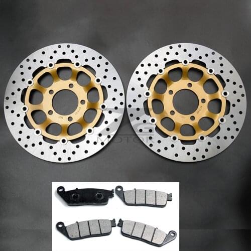 Stainless steel Front Brake Disc Rotor For SUZUKI GSX 400 Impulse 1994-1996 RF400 RF600 1993-1997 GSF600 Bandit 1995-1999 1998