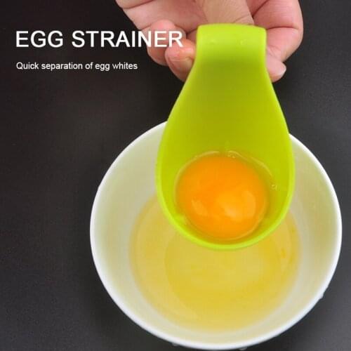 New Egg Yolk Separator Protein Separation Tool Food-grade PP Durable Egg Divider Household Kitchen Egg Tools Egg Filter