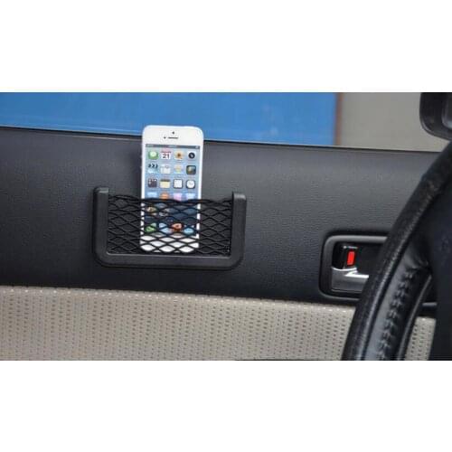 New Style Black Car-Styling trunk Storage bag Sticker For Skoda Octavia Fabia Rapid Superb Yeti Roomster Car Accessories