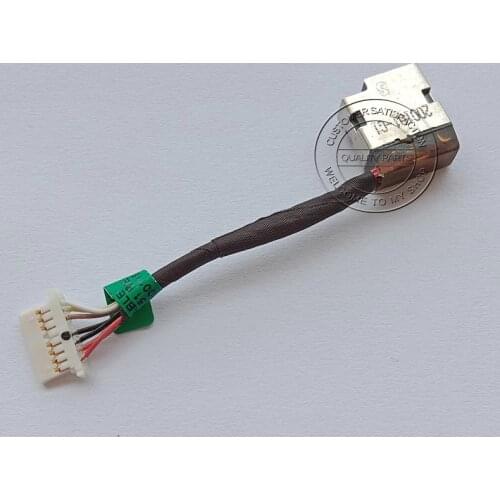 Original Laptop DC Power Jack In Cable for HP Pavilion X360 15-BK 11-K 15-W Envy 13 13T 13-D 799735-F51 799735-S51