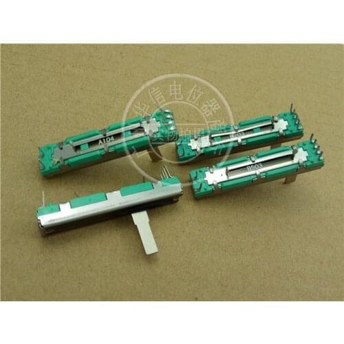 SC3080GH 45MM sliding fader double potentiometer 10K 20K 50K 100K handle length 15MMC / Travel 30MM