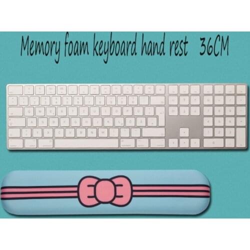 Cute Bowknot Wrist Mouse Pad Hand Rest Cartoon Print Girl Small Wrist Pad Mouse