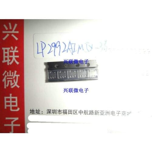 In stock 100% New&Original 5pcs/lot LP2992AIM5X-3.3 LP2992 3.3V SOT23
