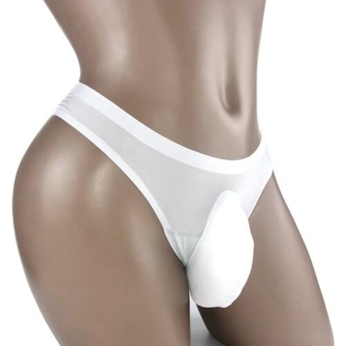 WOBOTSOSSY Men's White Swimming Trunks