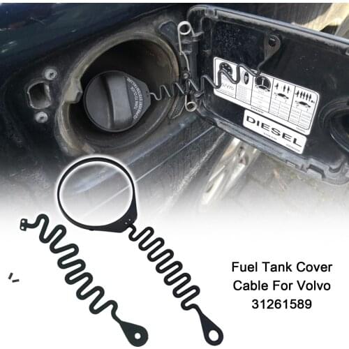 1PC Fuel Tank Cap Cover Line Cable Wire Petrol Diesel Gas Oil Rope For Volvo S80 S40 S60L XC60 XC90 S40 V40 C30 C70 V70