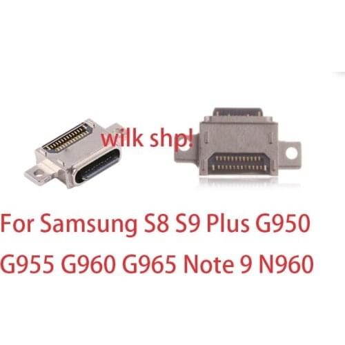 10pcs Original For Samsung S8 S9 Plus G950 G955 G960 G965 Note 9 N960 USB Charging Port Connector Charge Jack Socket Plug Dock