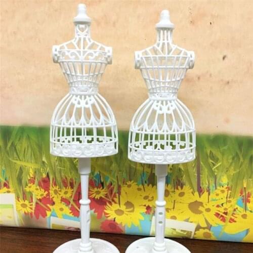 3pcs Display Gown Dress Clothes Rack Doll Mannequin Hollow Model Holder Stand Brabie Blyth #905