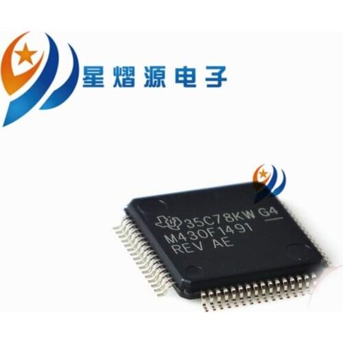 5pcs MSP430F1491IPMR MSP430F1491IPM LQFP64 NEW IN STOCK