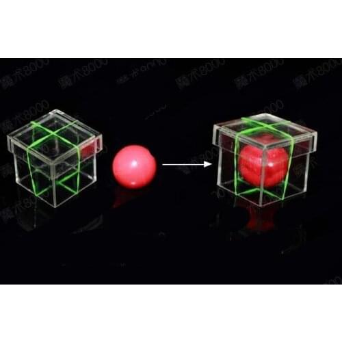 Free Shipping! 10 Pcs/Lot Magic Crystal Box - Magic Trick ,Stage,Close Up Magic Props, Accessories,Comedy,Street,Magia Toys,Joke