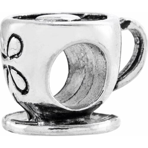 Bead Fashion Charm Beads perles pour la fabrication de bijoux Cup Shaped Trendy For Womens DIY Bracelets Hot Sale Charms Kralen