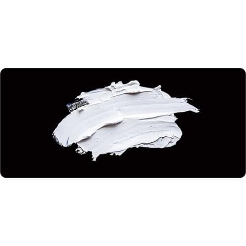 Black Minimalist Style Mouse Pad Office Learning Computer Keyboard Pad Game E-sports Creative Desktop Mousepad New