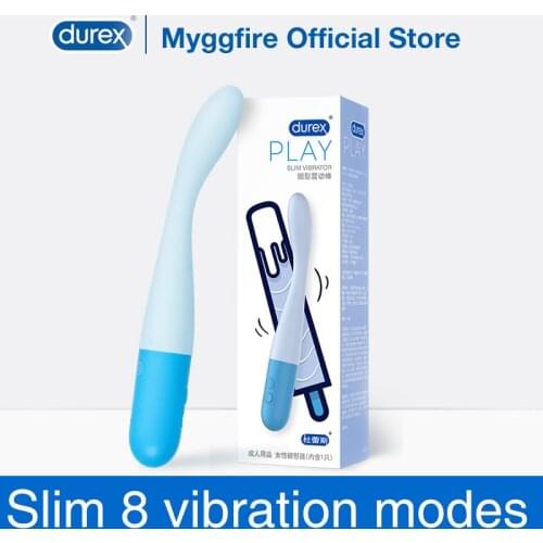 Durex Multi-Speed G Spot Vagina Slim Vibrator Soft Clitoris Stimulator Massager Erotic Goods Sex Toys For Woman Men Magic Wand