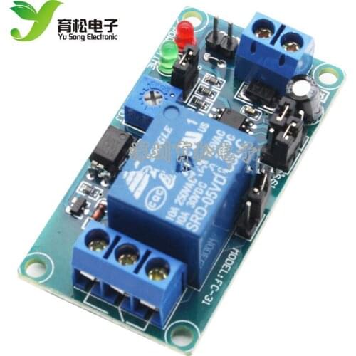 The new 5V normally closed trigger delay relay delay circuit module high-performance hot-selling product